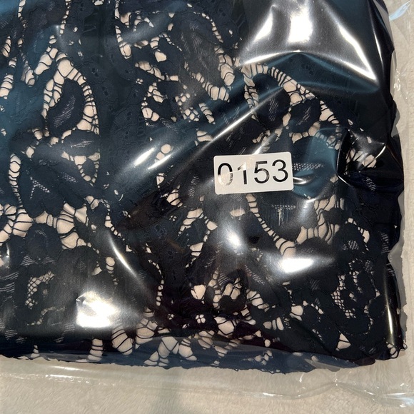 MISSGUIDED DRESS NAVY SIZE:14. BUST:15.5” WAIST:15” - Picture 12 of 13